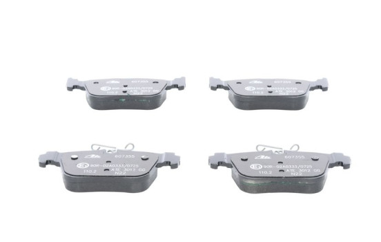 Brake pad set, disc brake 13.0460-7355.2 ATE, Image 2