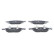 Brake pad set, disc brake 13.0460-7361.2 ATE, Thumbnail 2