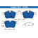 Brake pad set, disc brake 13.0460-7363.2 ATE