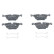 Brake pad set, disc brake 13.0460-7363.2 ATE, Thumbnail 2