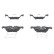 Brake pad set, disc brake 13.0460-7364.2 ATE, Thumbnail 2