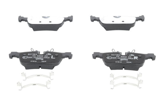 Brake pad set, disc brake 13.0460-7364.2 ATE, Image 2