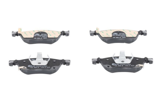 Brake pad set, disc brake 13.0460-7366.2 ATE, Image 2