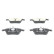 Brake pad set, disc brake 13.0460-7367.2 ATE, Thumbnail 2