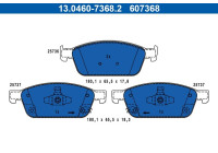 Brake pad set, disc brake 13.0460-7368.2 ATE