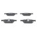 Brake pad set, disc brake 13.0460-7368.2 ATE, Thumbnail 2