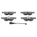 Brake pad set, disc brake 13.0460-7371.2 ATE, Thumbnail 2