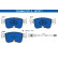 Brake pad set, disc brake 13.0460-7371.2 ATE