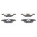 Brake pad set, disc brake 13.0460-7374.2 ATE, Thumbnail 2
