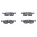 Brake pad set, disc brake 13.0460-7376.2 ATE, Thumbnail 2