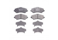Brake Pad Set, disc brake 13.0460-8013.2 ATE