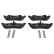 Brake Pad Set, disc brake 13.0460-8017.2 ATE, Thumbnail 2