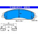 Brake pad set, disc brake 13.0460-8018.2 ATE
