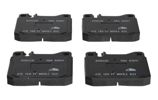 Brake Pad Set, disc brake 13.0460-9028.2 ATE, Image 3