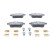 Brake pad set, disc brake 13.0470-2634.2 ATE, Thumbnail 2