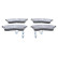 Brake pad set, disc brake 13.0470-2636.2 ATE, Thumbnail 2