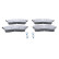 Brake pad set, disc brake 13.0470-2637.2 ATE, Thumbnail 2