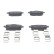 Brake pad set, disc brake 13.0470-2644.2 ATE, Thumbnail 2