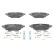 Brake pad set, disc brake 13.0470-2646.2 ATE, Thumbnail 2
