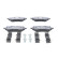Brake pad set, disc brake 13.0470-2649.2 ATE, Thumbnail 2