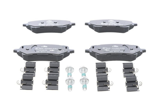 Brake pad set, disc brake 13.0470-2649.2 ATE, Image 2