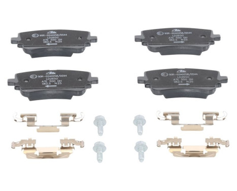 Brake pad set, disc brake 13.0470-2650.2 ATE, Image 2