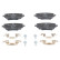 Brake pad set, disc brake 13.0470-2650.2 ATE, Thumbnail 2