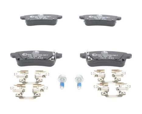 Brake pad set, disc brake 13.0470-2651.2 ATE, Image 2