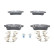 Brake pad set, disc brake 13.0470-2651.2 ATE, Thumbnail 2