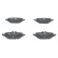 Brake pad set, disc brake 13.0470-2655.2 ATE, Thumbnail 2