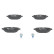 Brake pad set, disc brake 13.0470-2656.2 ATE, Thumbnail 2