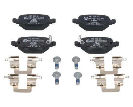 Brake pad set, disc brake 13.0470-2658.2 ATE, Image 2