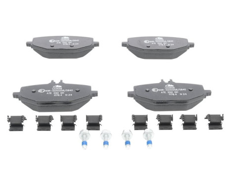 Brake pad set, disc brake 13.0470-2659.2 ATE, Image 2