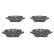 Brake pad set, disc brake 13.0470-2660.2 ATE, Thumbnail 2