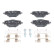 Brake pad set, disc brake 13.0470-2662.2 ATE, Thumbnail 2
