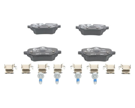 Brake pad set, disc brake 13.0470-2664.2 ATE, Image 2