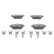 Brake pad set, disc brake 13.0470-2664.2 ATE, Thumbnail 2