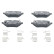 Brake pad set, disc brake 13.0470-2669.2 ATE, Thumbnail 2