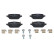 Brake pad set, disc brake 13.0470-2671.2 ATE, Thumbnail 2