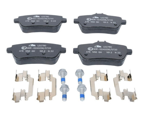 Brake pad set, disc brake 13.0470-2780.2 ATE, Image 2