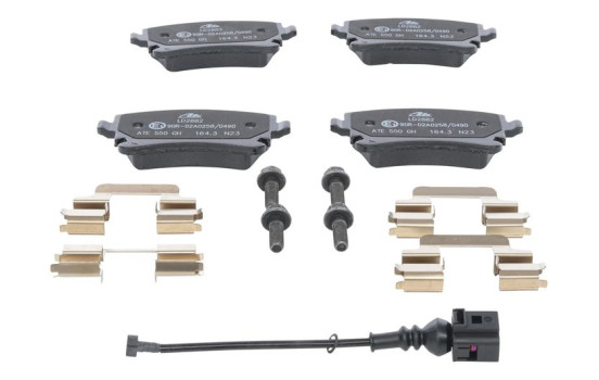 Brake pad set, disc brake 13.0470-2882.2 ATE, Image 2