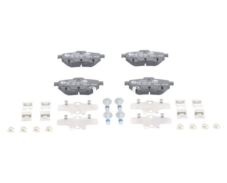 Brake pad set, disc brake 13.0470-3702.2 ATE, Image 2