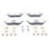 Brake pad set, disc brake 13.0470-3881.2 ATE, Thumbnail 2