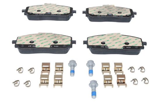 Brake pad set, disc brake 13.0470-3882.2 ATE, Image 2