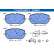 Brake pad set, disc brake 13.0470-3897.2 ATE