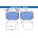Brake pad set, disc brake 13.0470-4701.2 ATE