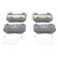 Brake pad set, disc brake 13.0470-4701.2 ATE, Thumbnail 2