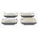 Brake pad set, disc brake 13.0470-4702.2 ATE, Thumbnail 2