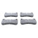 Brake pad set, disc brake 13.0470-4899.2 ATE, Thumbnail 2