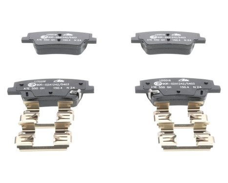 Brake pad set, disc brake 13.0470-5516.2 ATE, Image 2